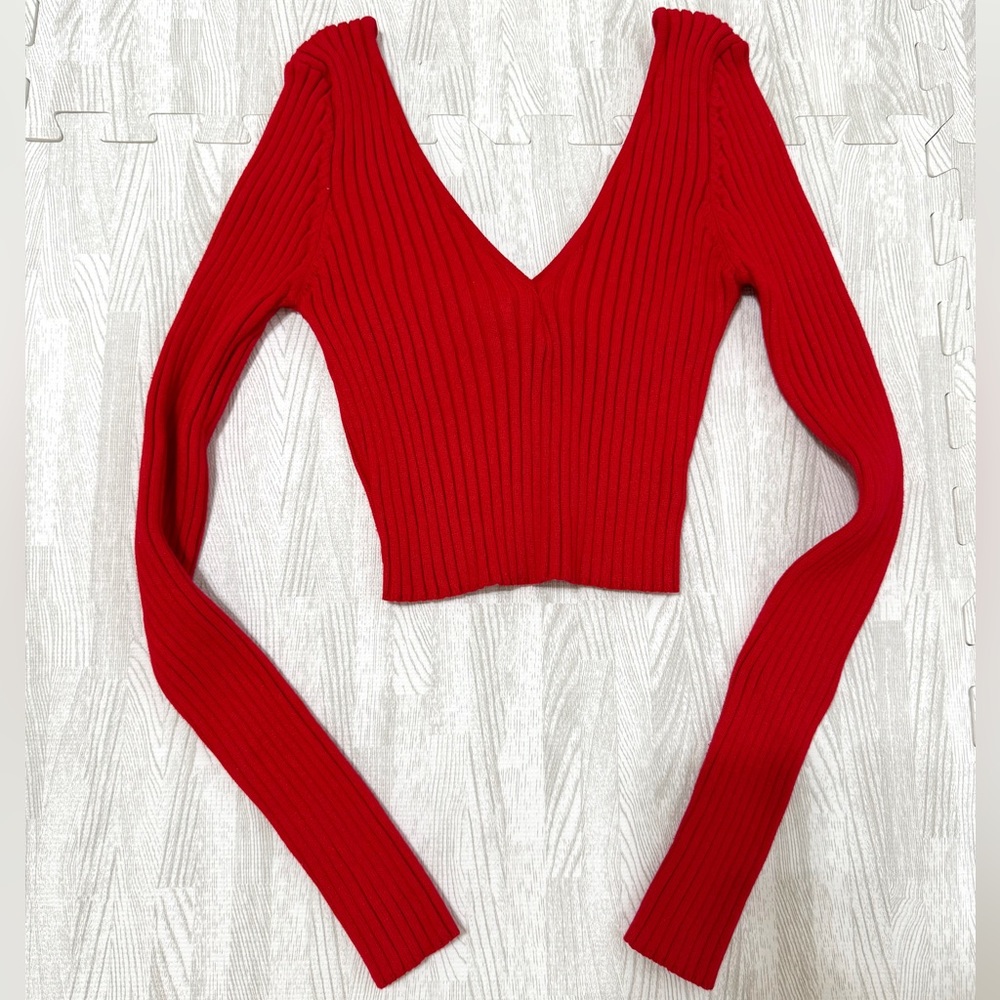 Hera Collection Ribbed Cropped Top - Picture 7 of 13